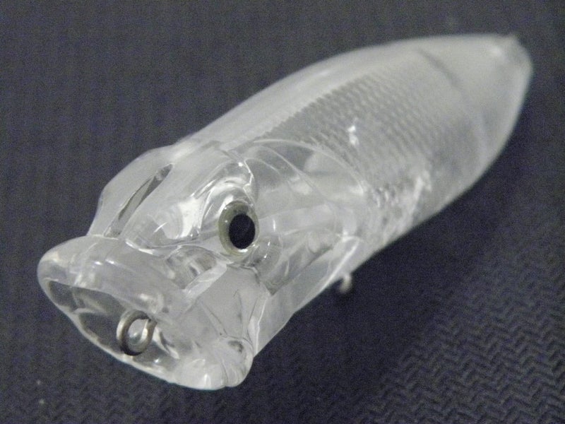 wLure 10 Blank Unpainted Minnow Crankbait Topwater Lipless Jerkbait Fishing Lures V3 (UPT605P10) - Image 3